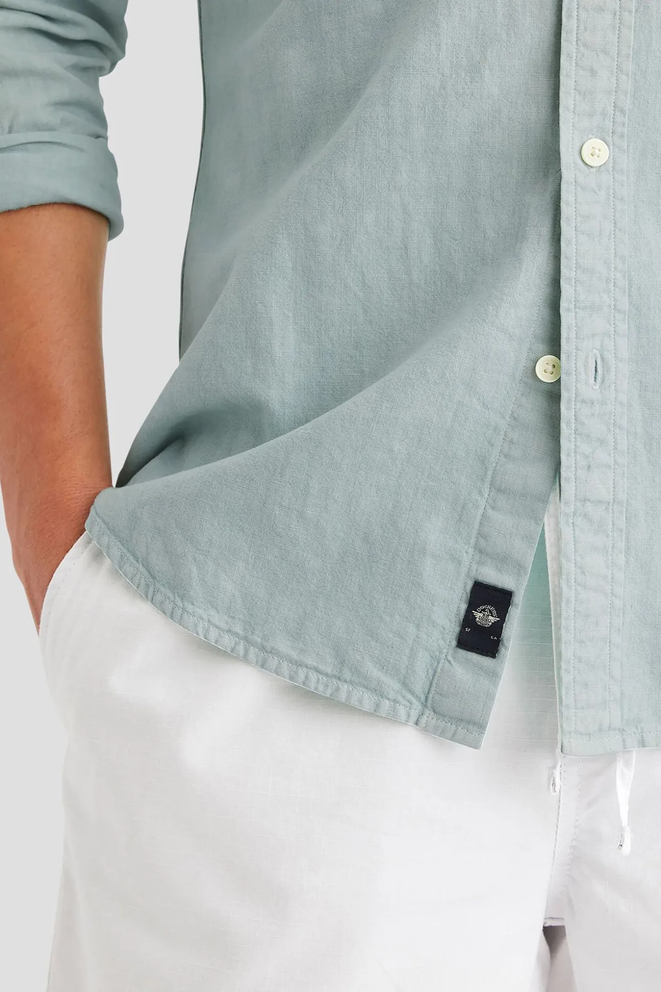 Camisa com botões slim fit Icon