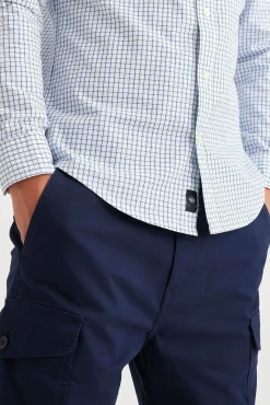 Camisa com botões slim fit Icon