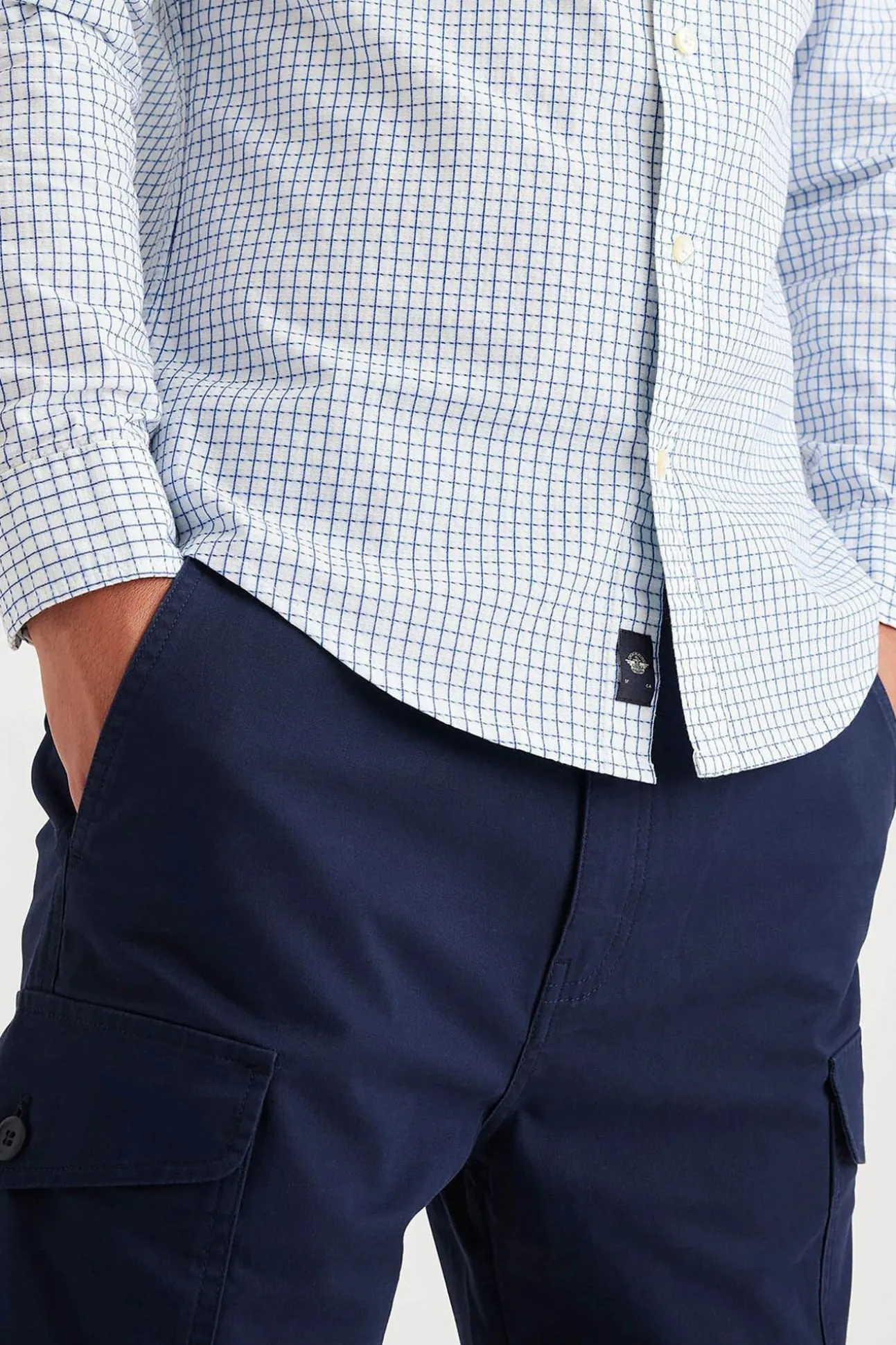 Camisa com botões slim fit Icon
