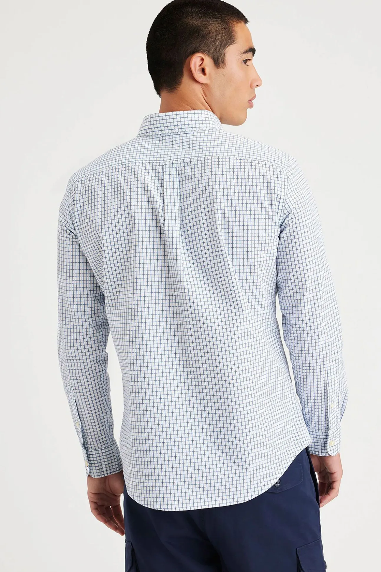 Camisa com botões slim fit Icon