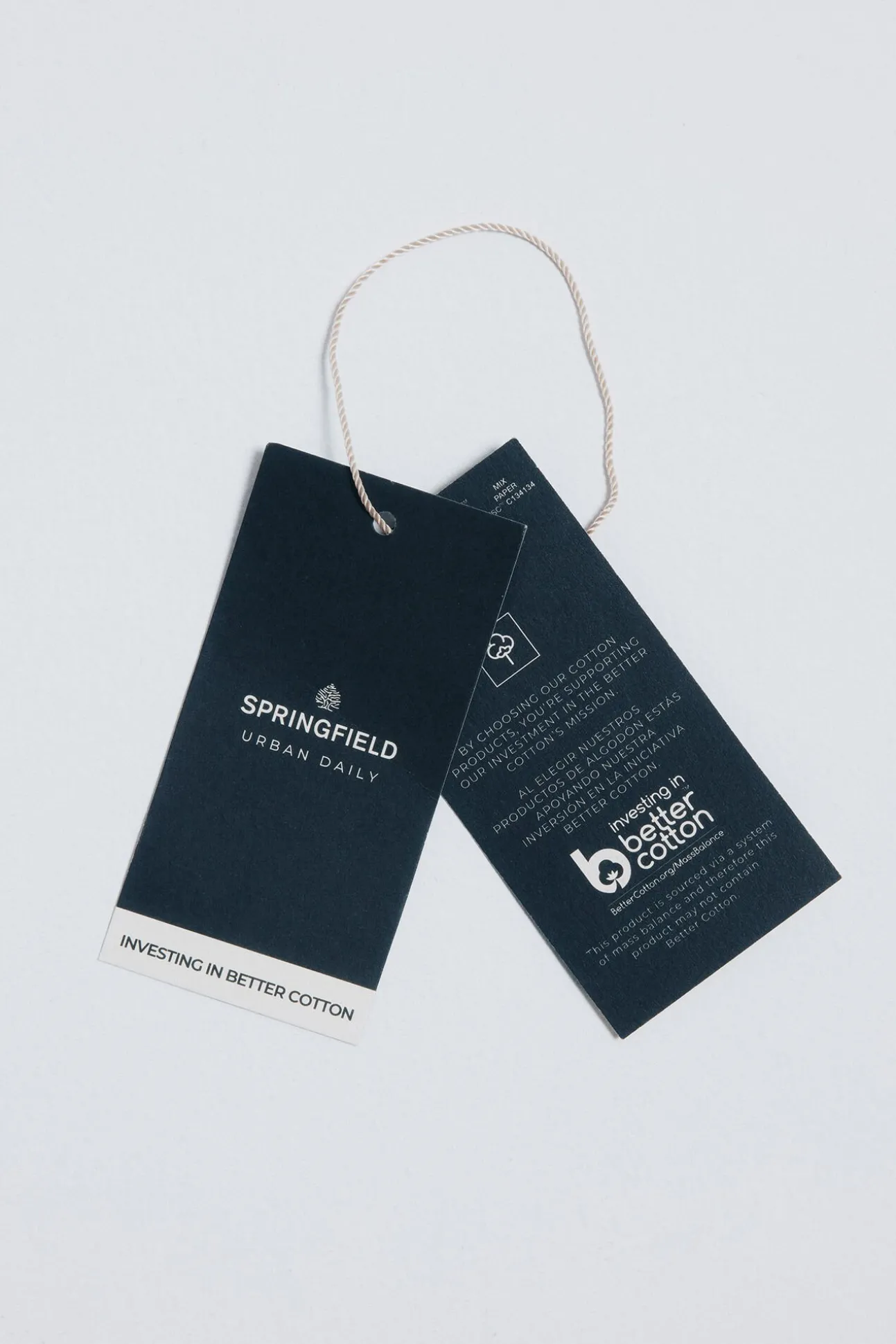 Camisa de algodão com debrum