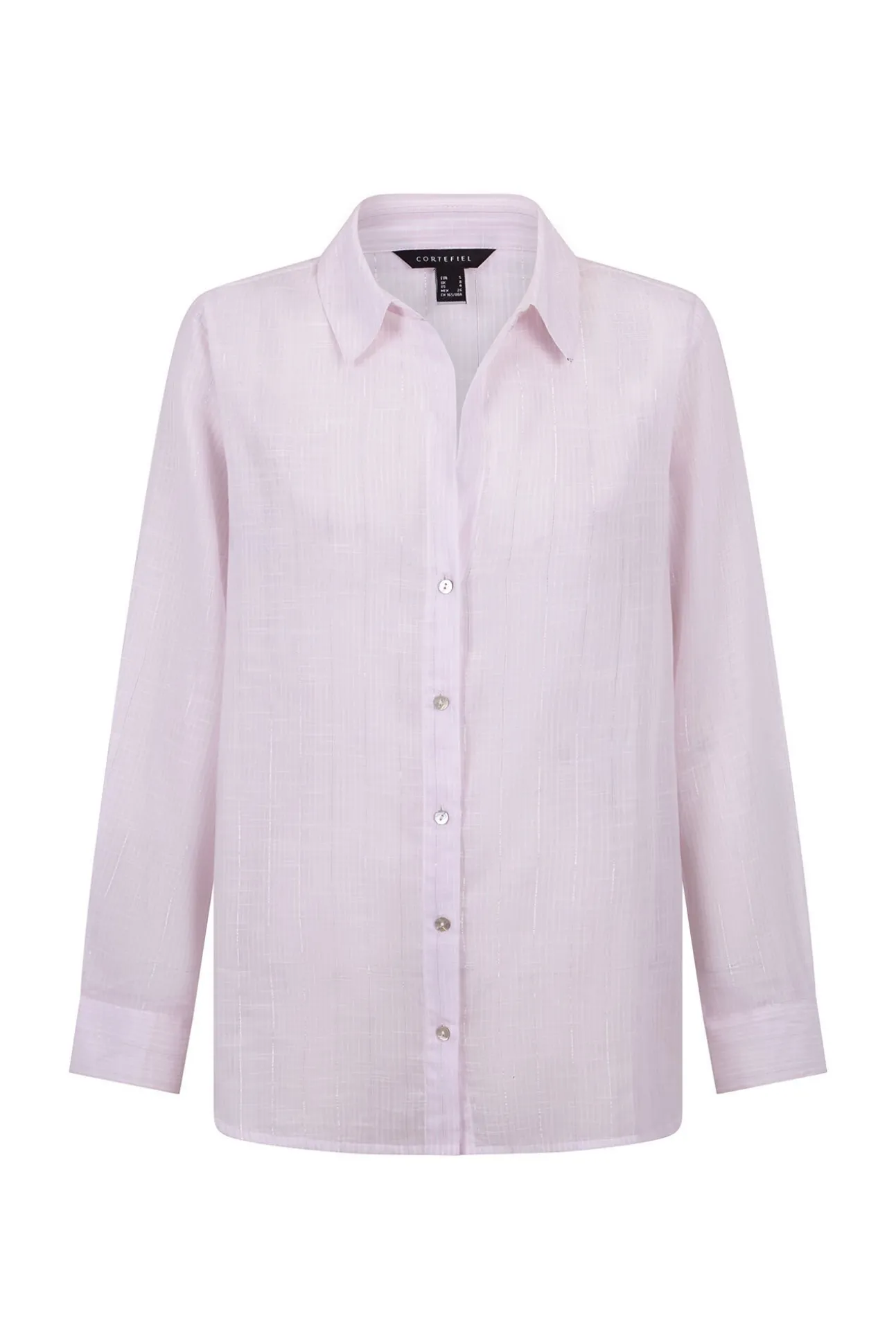 Camisa de algodão riscas