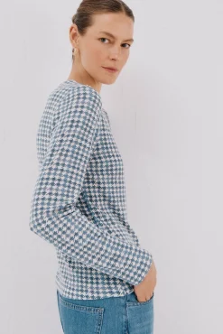 Camisa de caixa de botões
