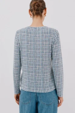 Camisa de caixa de botões