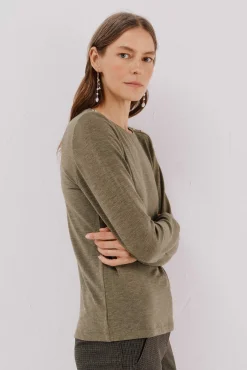 Camisa de caixa de botões