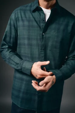 Camisa de flanela xadrez