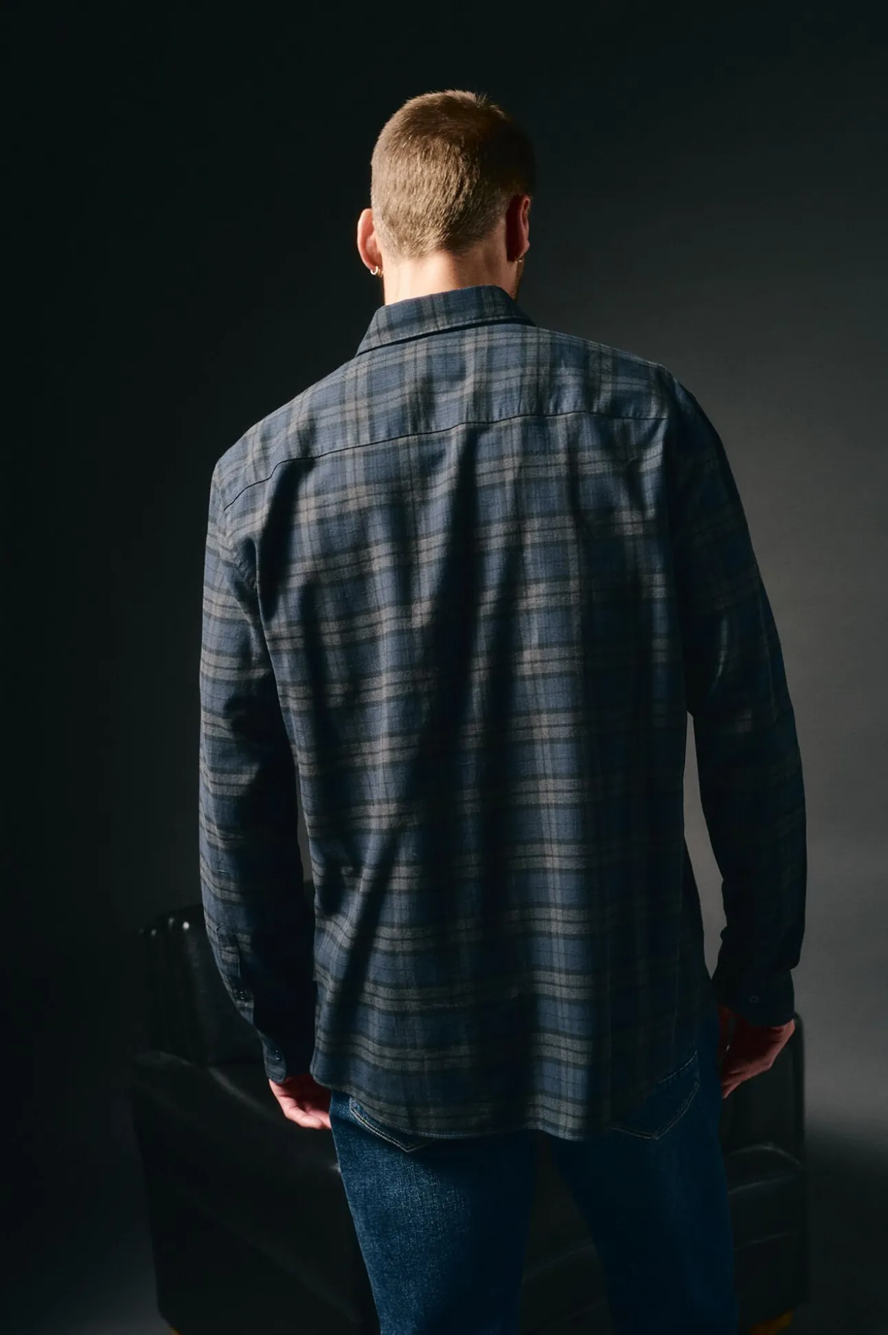 Camisa de flanela xadrez