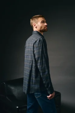 Camisa de flanela xadrez