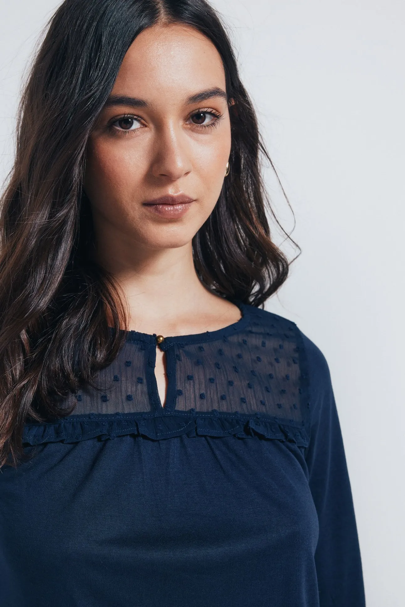 Camisa de folho plumeti