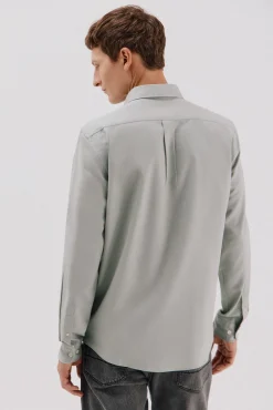 Camisa de gabardina tencel