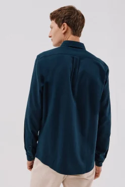 Camisa de gabardina tencel