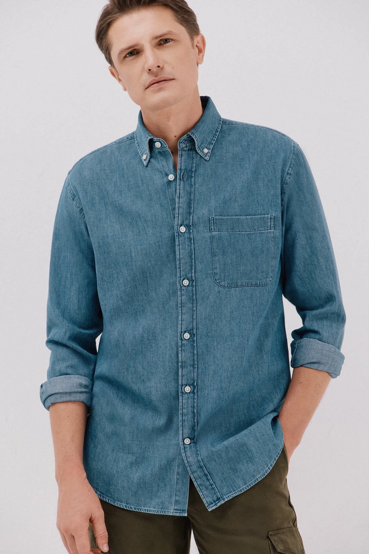 Camisa de ganga