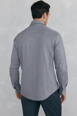Camisa de malha malha