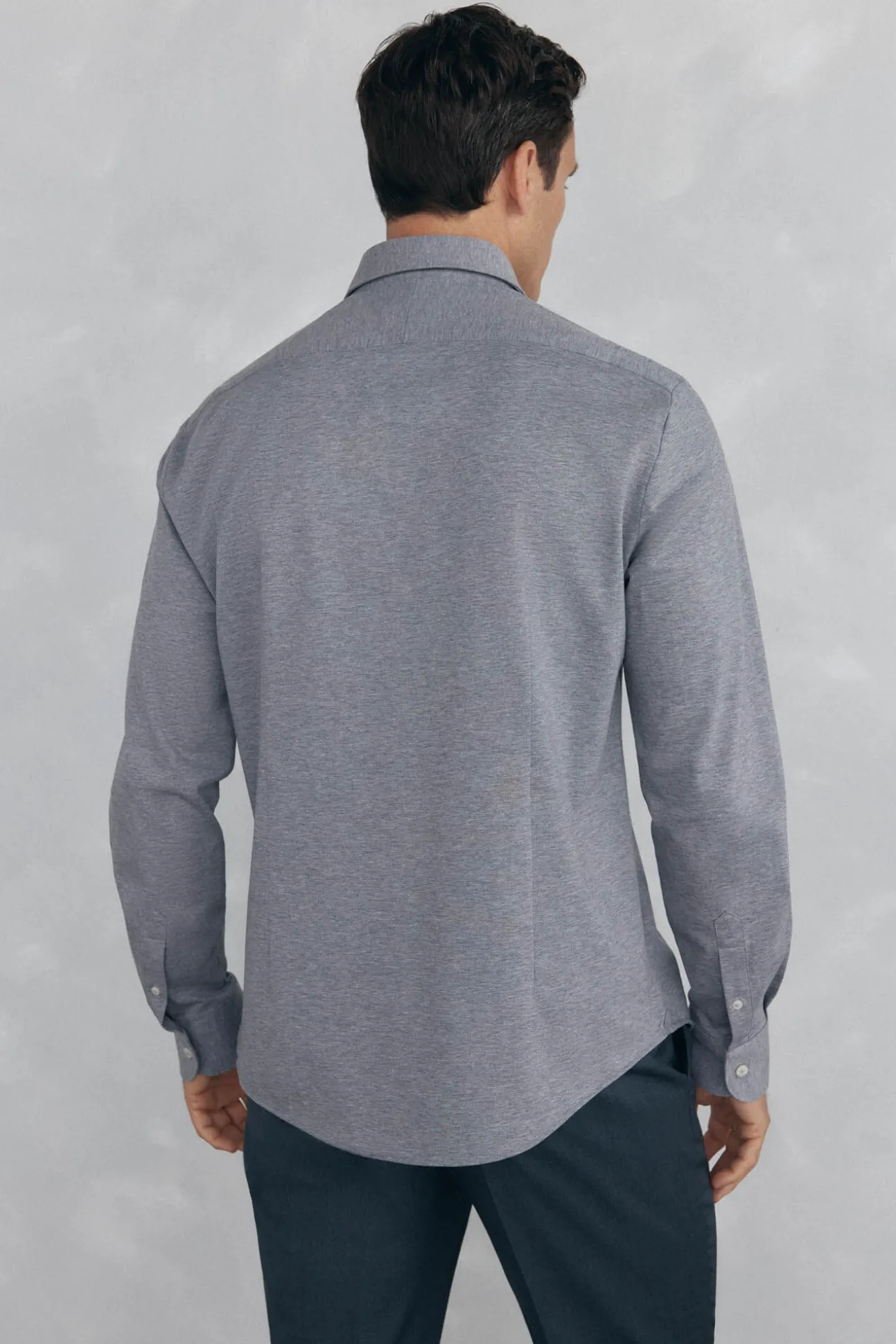 Camisa de malha malha