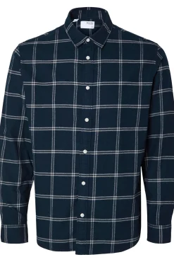 Camisa de manga comprida com corte slim