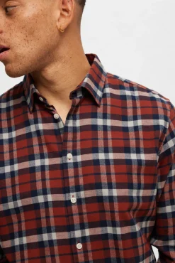 Camisa de manga comprida com corte slim