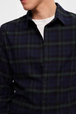 Camisa de manga comprida com corte slim