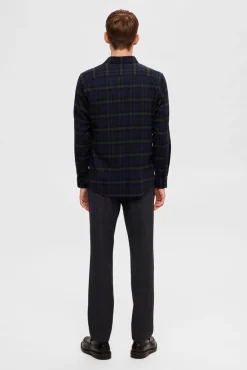 Camisa de manga comprida com corte slim
