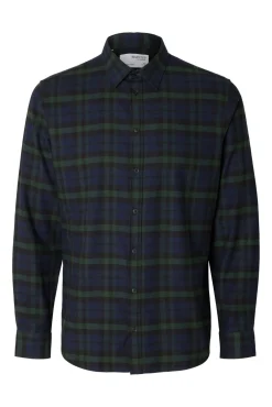 Camisa de manga comprida com corte slim