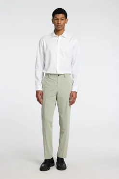 Camisa de manga comprida elegante 100% algodão