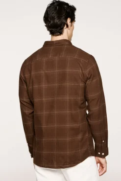 Camisa de manga comprida com corte slim