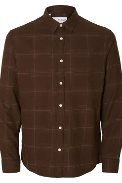 Camisa de manga comprida com corte slim
