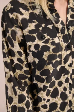 Camisa de manga comprida com estampado