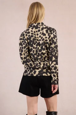 Camisa de manga comprida com estampado