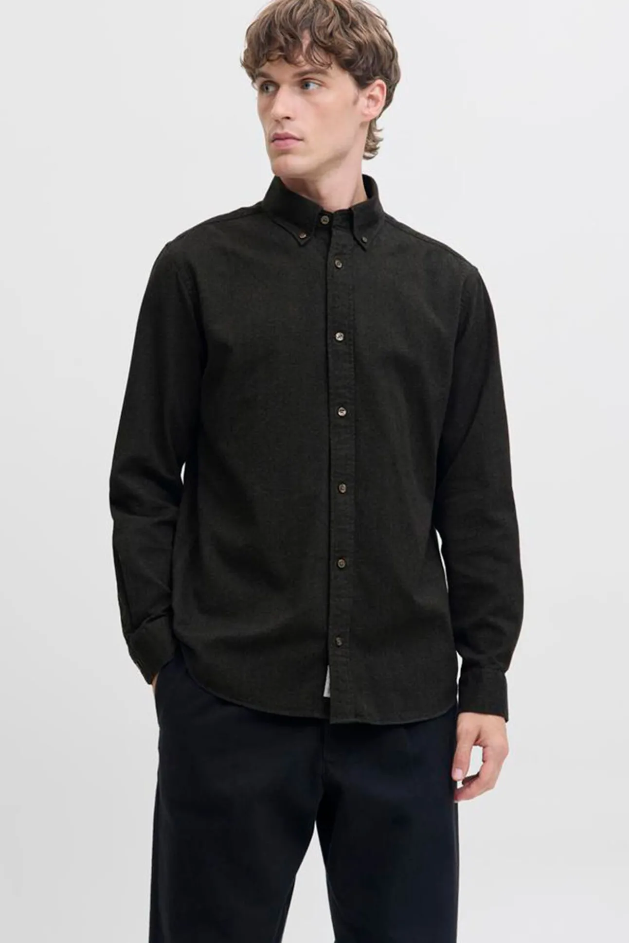 Camisa de manga de manga comprida