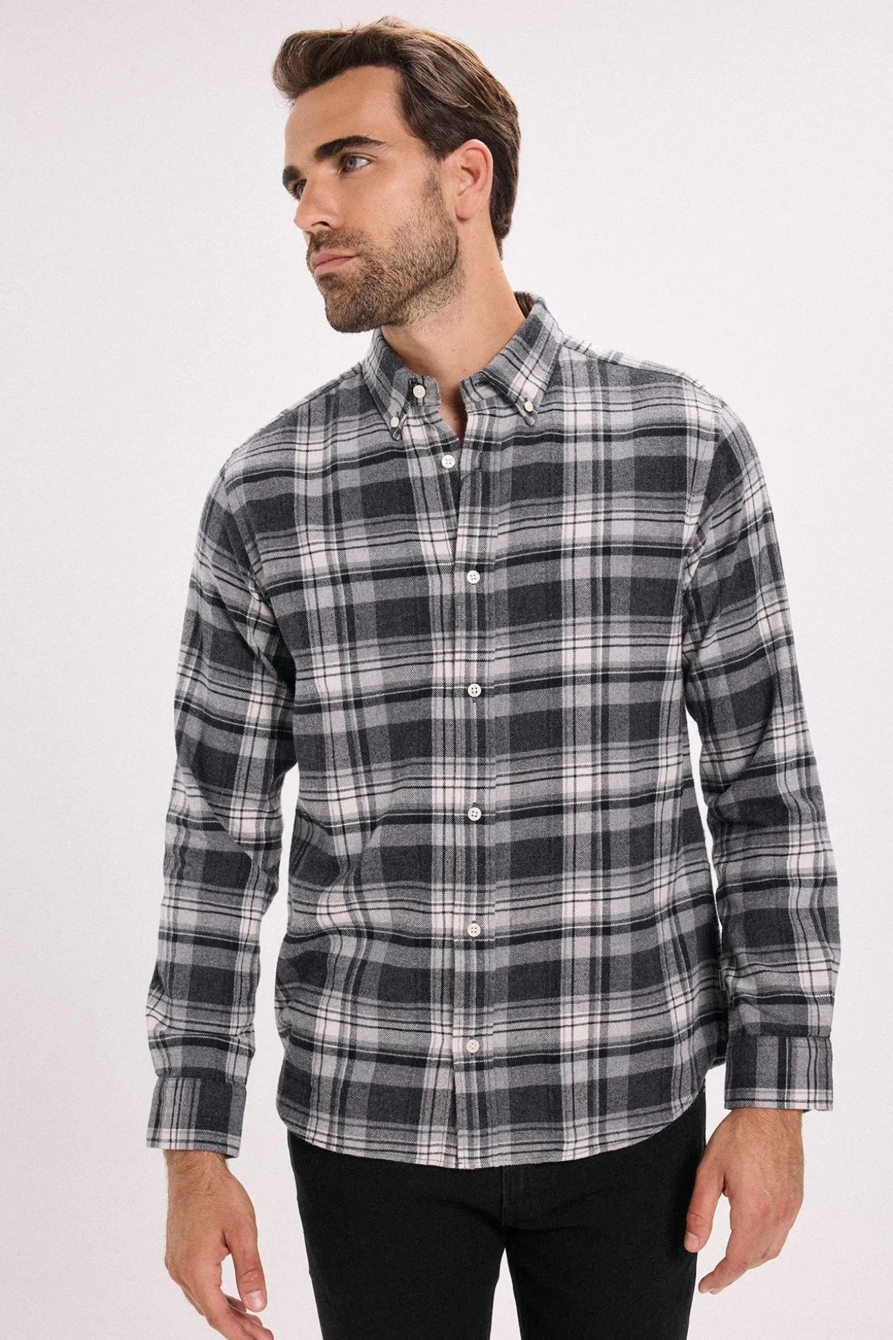 Camisa de manga de manga comprida