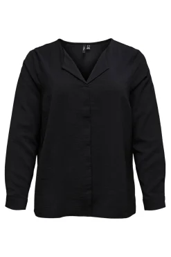 Camisa de manga manga tamanho grande
