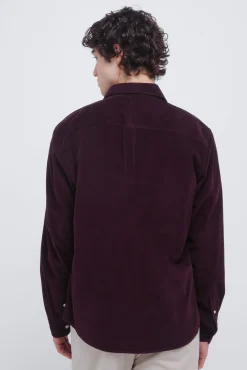 Camisa de micro veludo cotelê