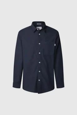 Camisa de Popelina de corte regular