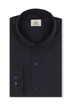 Camisa de popelina lisa