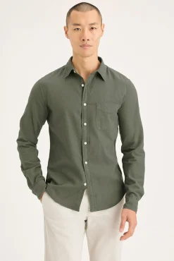 Camisa de popeline
