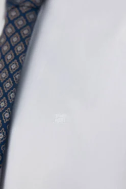 Camisa de sarja lisa, fácil de passar + anti-odor, corte slim