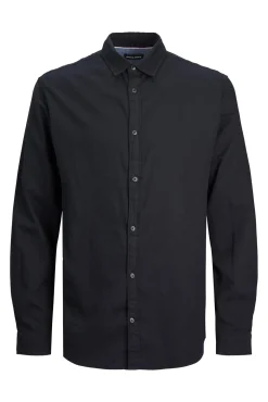 Camisa de sarja xadrez loose fit PLUS