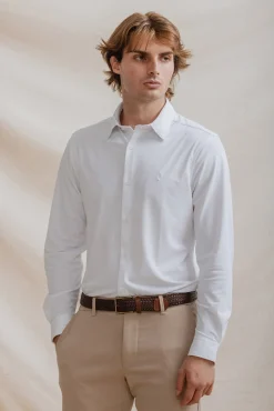 Camisa elástica com haste