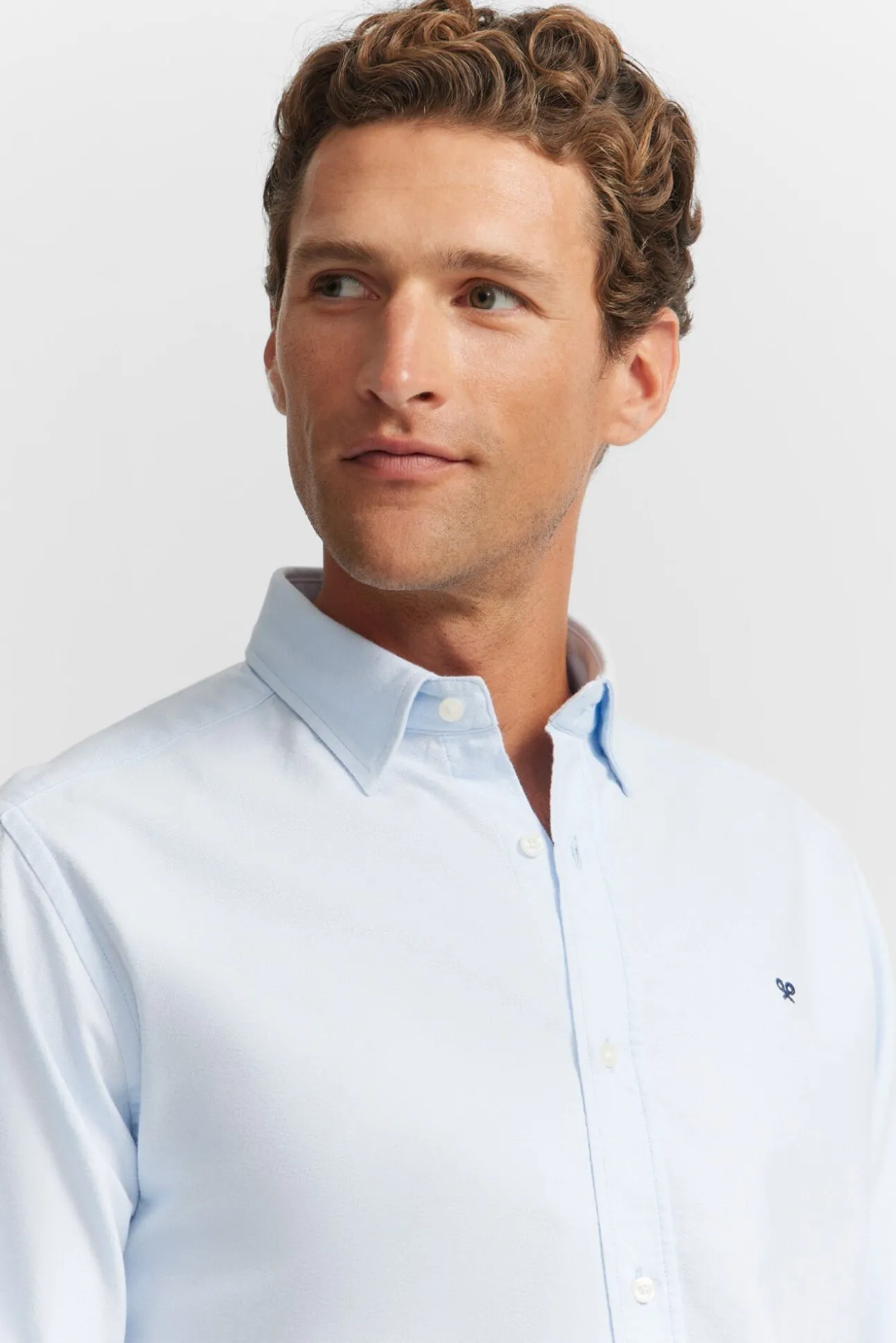 Camisa esportiva Oxford com corte