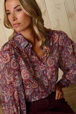 Camisa estampada da Nicki