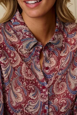 Camisa estampada da Nicki
