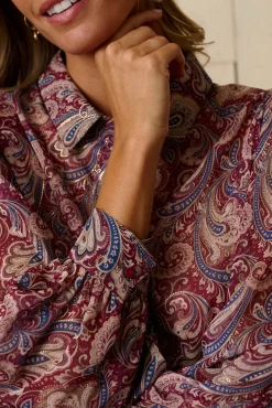 Camisa estampada da Nicki