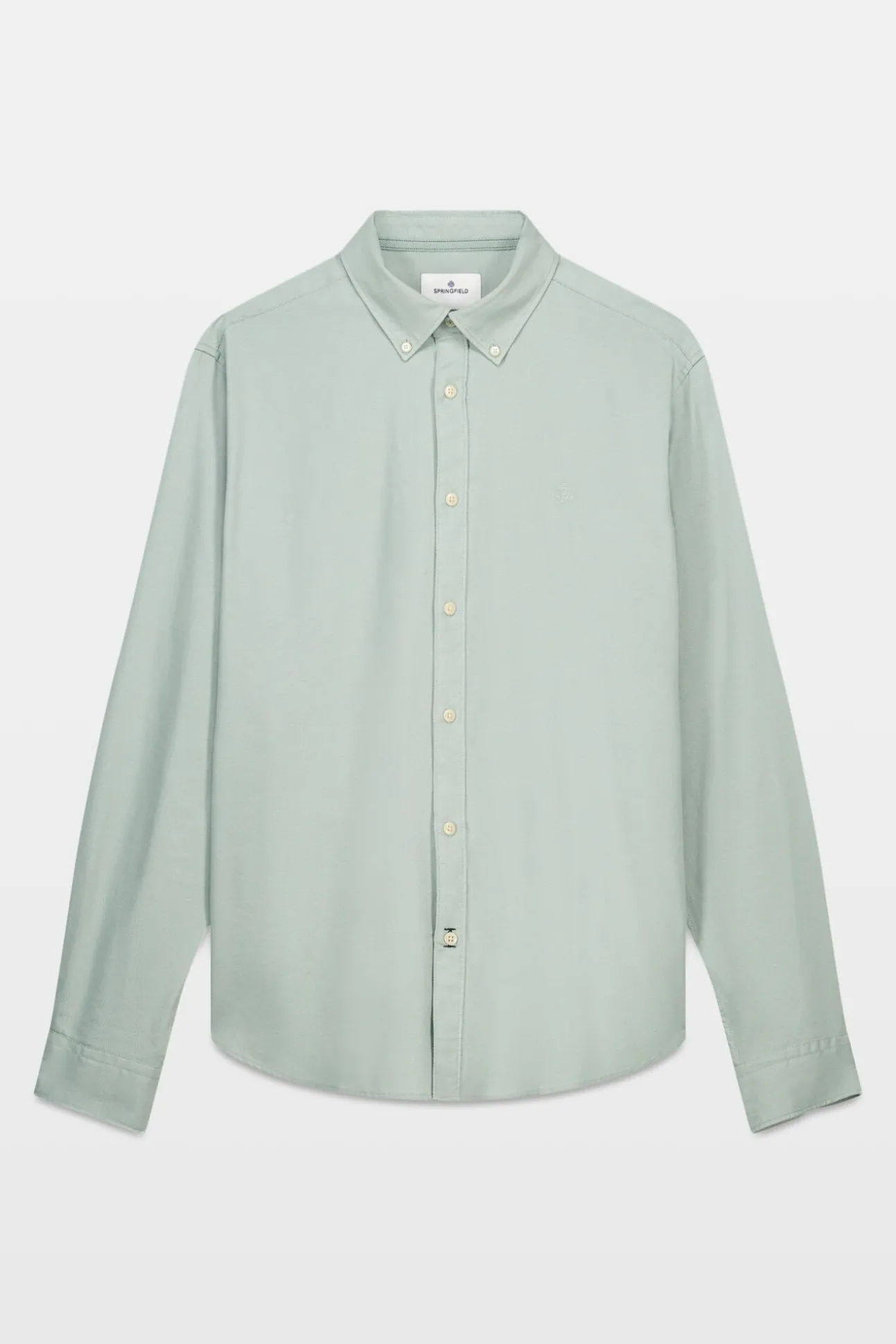 Camisa estruturada bicolor