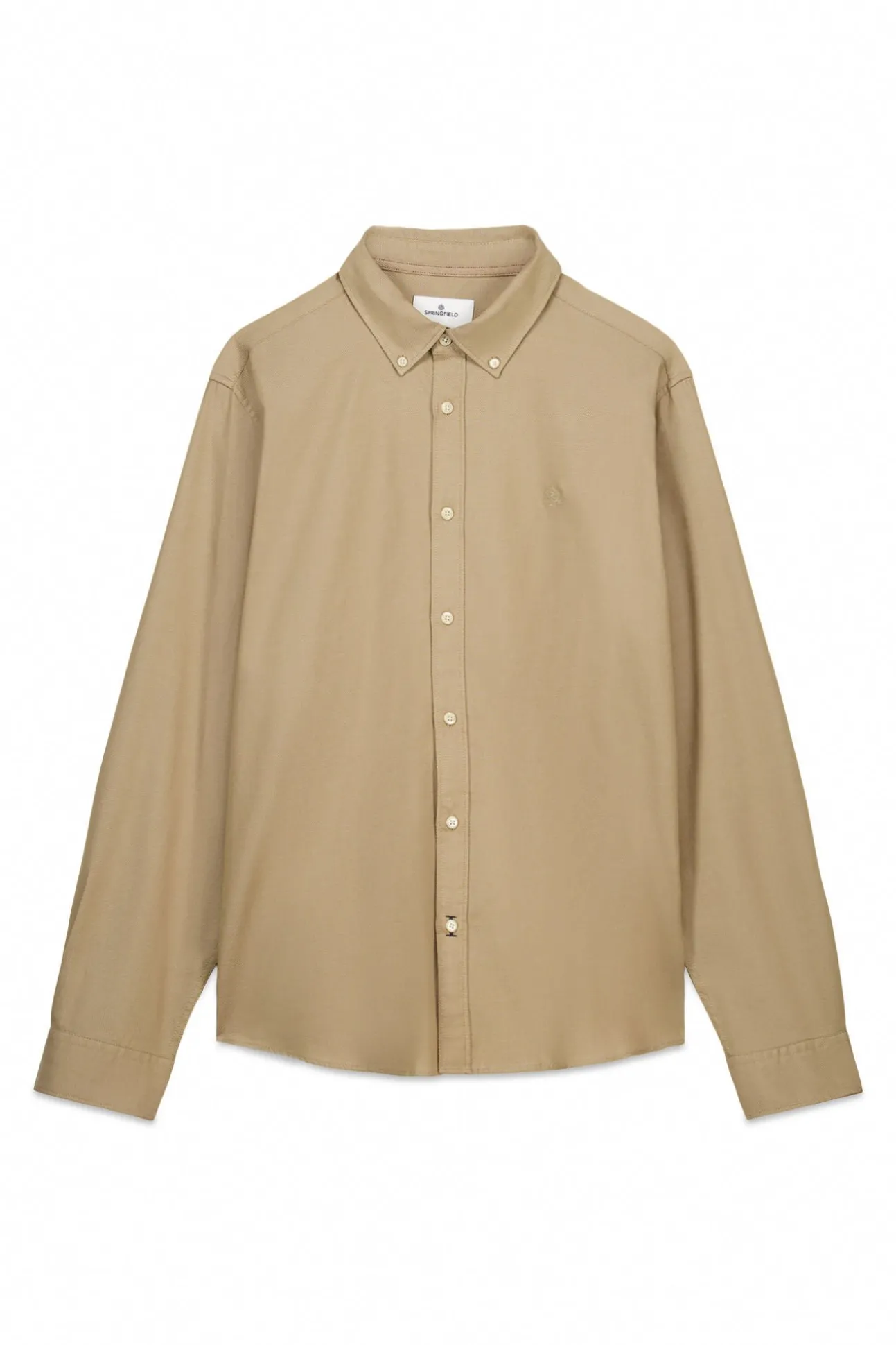 Camisa estruturada bicolor