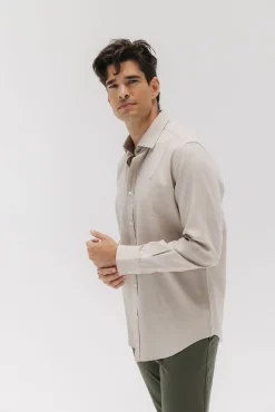 Camisa estruturada casual