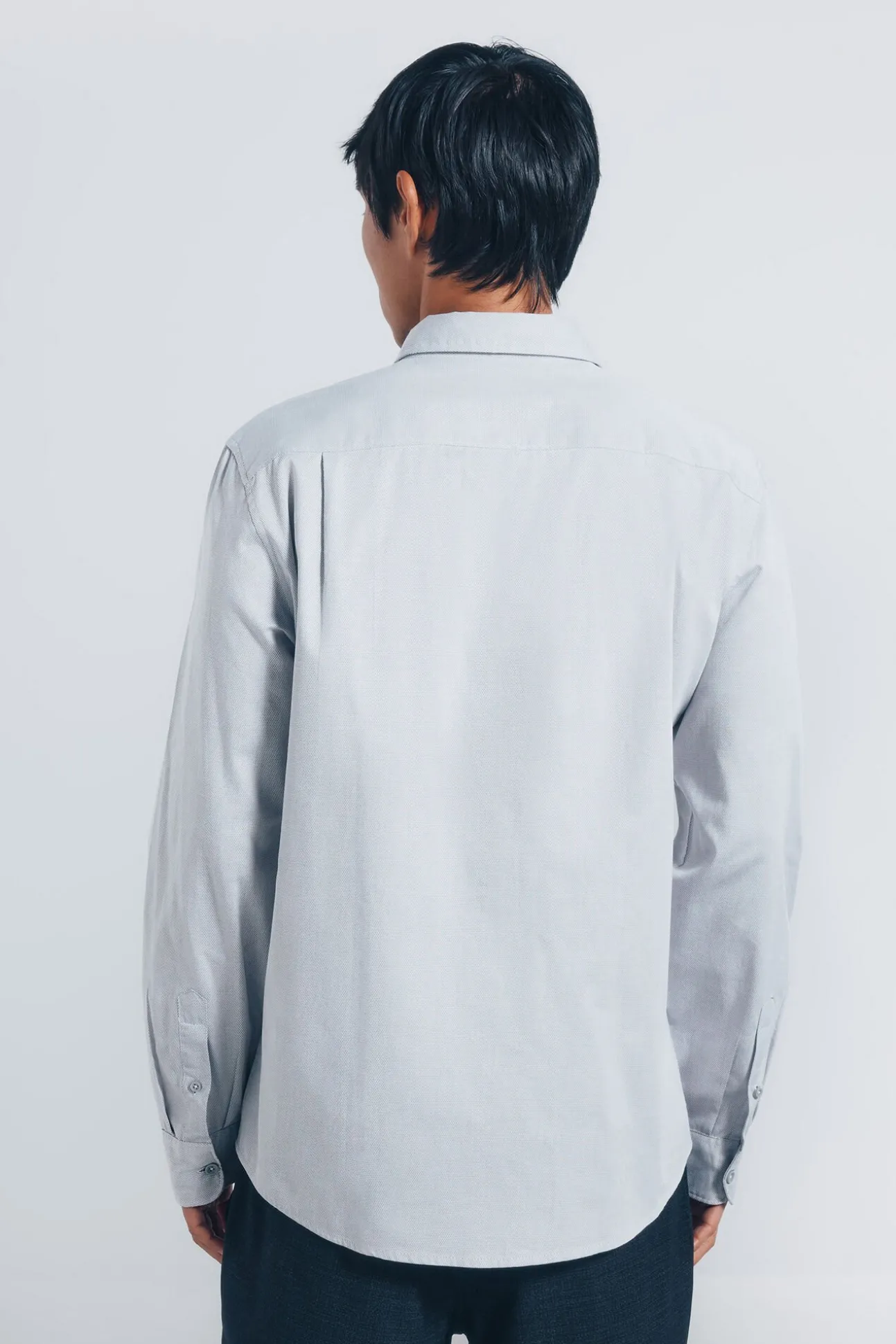 Camisa estruturada de fácil cuidado
