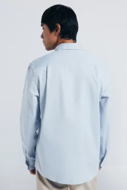 Camisa estruturada de fácil cuidado