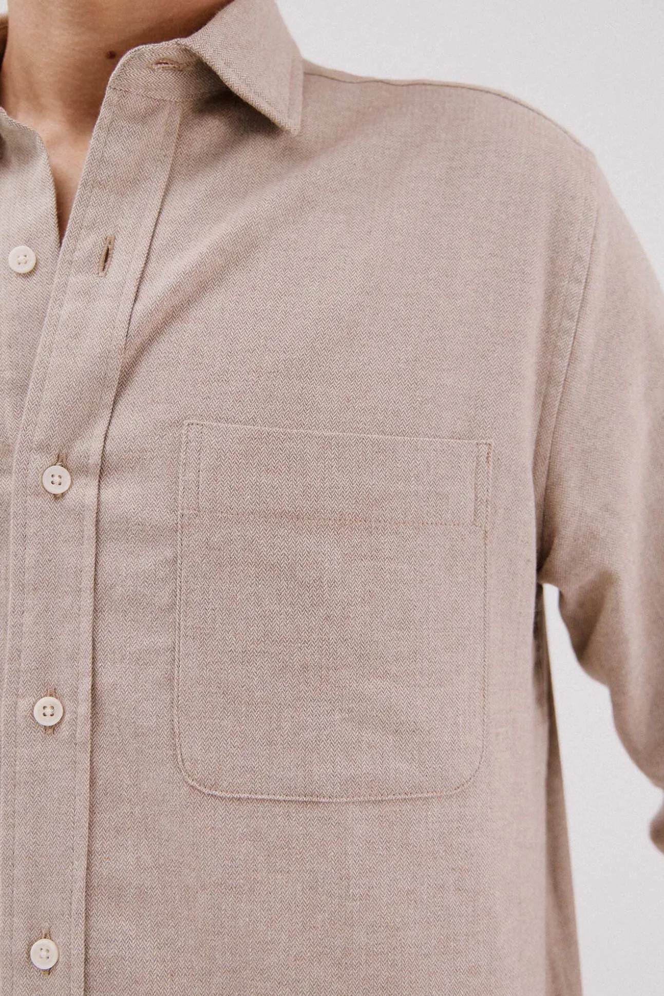 Camisa flanela espinha