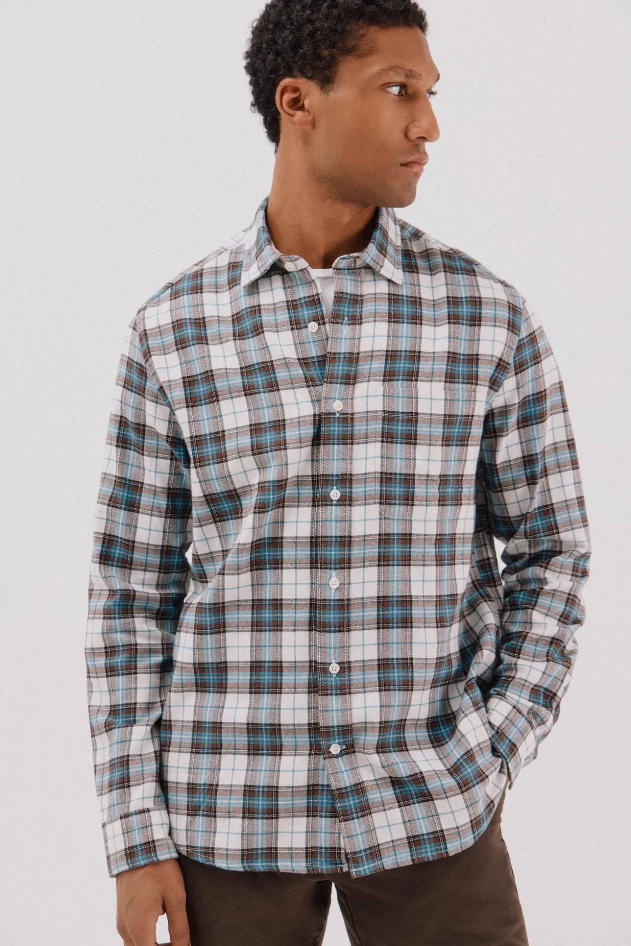 Camisa flanela xadrez
