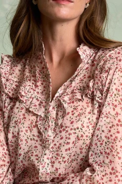Camisa flor Minna